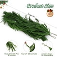 thumbnail image 4 of Garland Geegoods, pino de Norfolk, 270 cm, paquete de 2 unidades, diseño Real Touch, 4 of 8