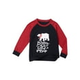 thumbnail image 3 of Shuttle tree Matching Family Pajamas Sets Christmas PJ's with Cartoon Bear Printed Tee and Pants Family Pajamas Matching Set, 3 of 10