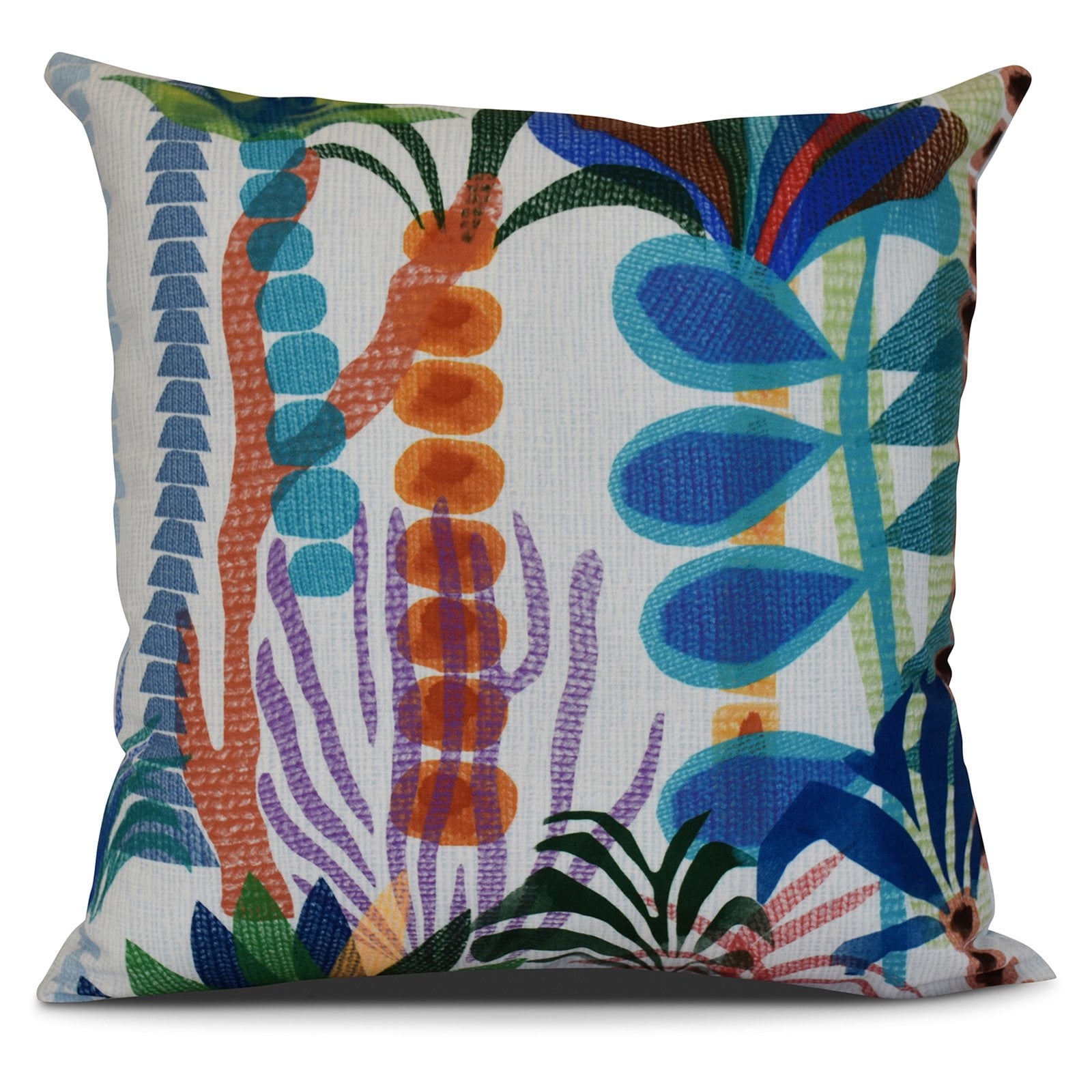 Simply Daisy, Tropical Jungle, Floral Print Pillow