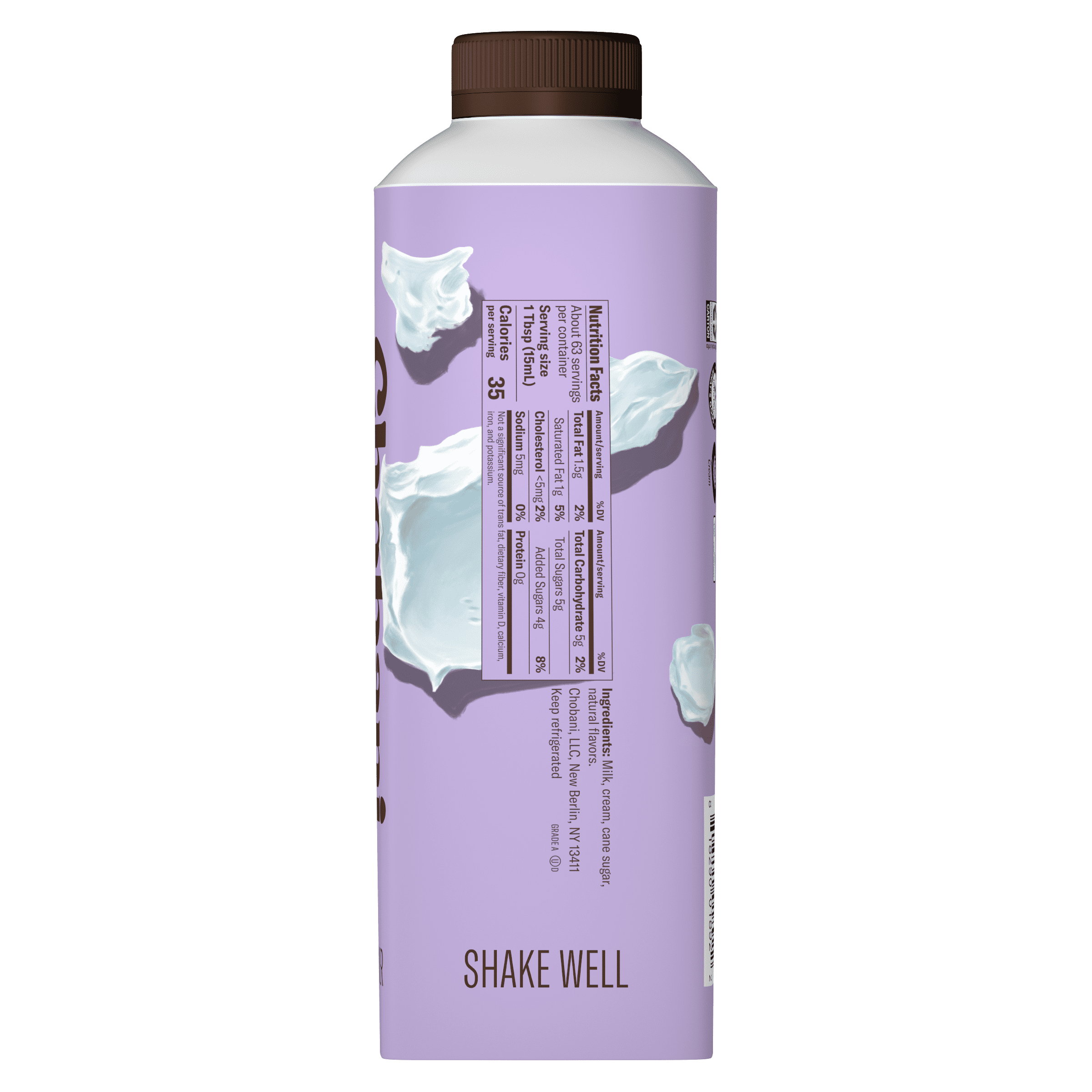 Chobani Coffee Creamer Sweet Cream 32 fl oz Carton
