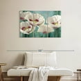 thumbnail image 2 of Elephant Stock Tasmanian Poppies Ii Wall Art - Horizontal Multi Panel Canvas - Living Room Wall Decor - Floral And Botanical Multi Panel - Blue And Green Decor By Igor Levashov - 38" x 24", 2 of 8