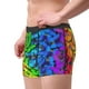 thumbnail image 2 of Balery Multicolored Butterflies Calzoncillos bóxer para hombre, ropa interior de algodón suave y transpirable con cinturilla de nailon-Medium, 2 of 5