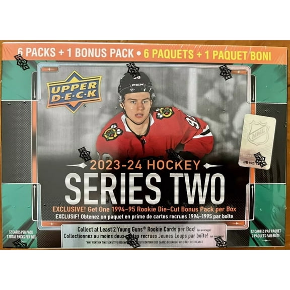2023-24 Upper Deck NHL Series 2 Hockey Mega Box