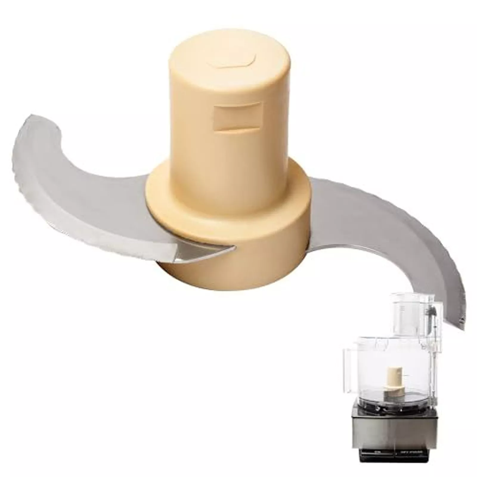Oster Genuine Part Food Processor Attachment with Bowl, Blade, and