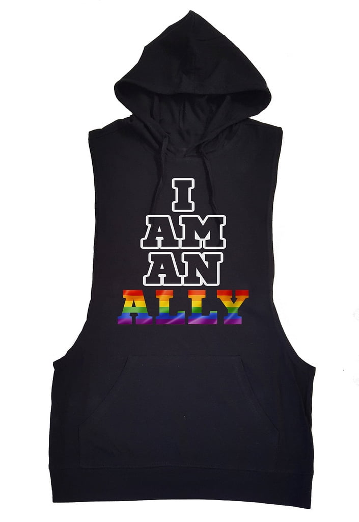 interstate apparel sleeveless hoodie