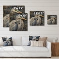 thumbnail image 4 of Designart "Waterbird Heron I" Animals Print on Natural Pine Wood, 4 of 5
