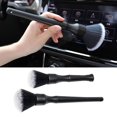 thumbnail image 2 of Car Detailing Brush Soft Microfiber Car Brush for Cleaning Auto Detailing Kit Soft Bristles Detailing Brush Dusting Wash tools (short), 2 of 7