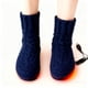 thumbnail image 2 of Calcetines térmicos USB para interiores, calentadores de pies, almohadilla térmica de forro polar, calcetines de punto, botas térmicas, calentador de pies recargable., 2 of 2
