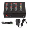 thumbnail image 1 of Ecualizador de 7 bandas Entrada RCA Salida Volumen ajustable 2 canales Ecualizador de automóvil Amplificador de auriculares para automóvil 100‑240 V, 1 of 10