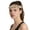 Silver, variant on DFEK Sparkly Sequin Stretch Headband With Decorative Bow For Girls Festival Party Fashion Hair Accessory Blue One Size