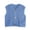 Dark Blue, variant on Womens Knit Crop Sweater Vest Button Up Sleeveless Short Outerwear with Pockets Spring Fall Layering Tops (XL, Army Green)