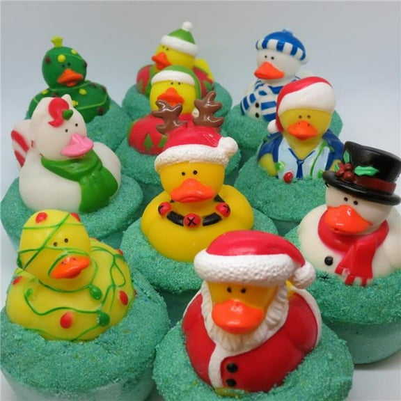 Sassy Bubbles XMasDuck Christmas Rubber Duck Bath Bomb - 1 Assorted