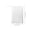 White, variant on Waterproof Fabric Shower Curtain, Solid Color Modern Design With Reinforced Grommets, Easy Install for Bathroom, Tub, Closet