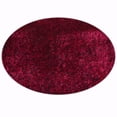 thumbnail image 3 of Rugsotic Carpets Hand Tufted Shag Polyester Eco-Friendly Area Rugs - 8'x8', Round, Violet Black, Plain Solid Design, High Pile Handmade Anti Skid Rugs for Living Room, Bed Room K00111, 3 of 5