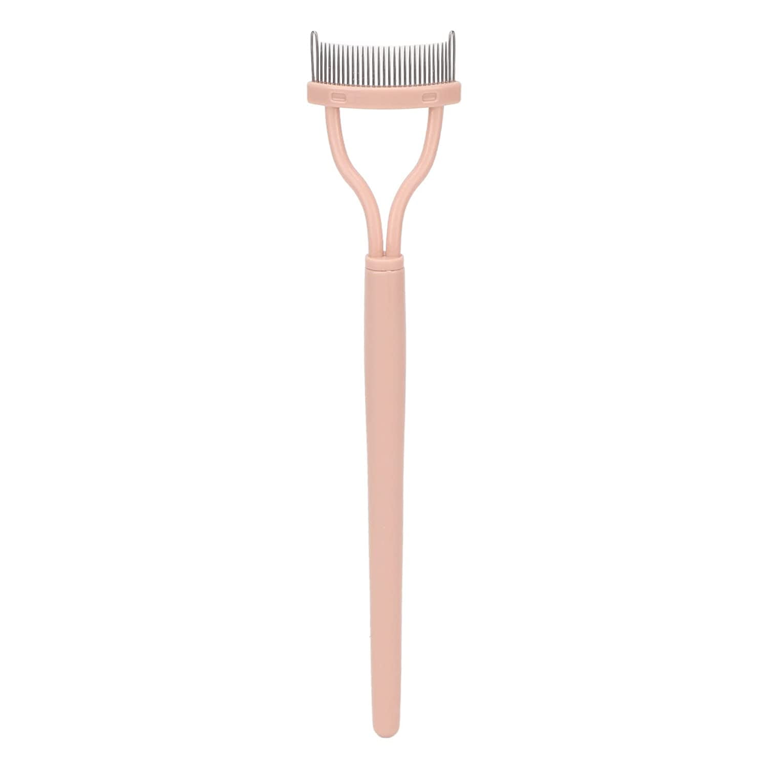 Eyelash Brush Separator, Eyelash Comb Arc Stainless Steel Teeth Eyelash