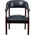 thumbnail image 5 of Flash Furniture Diamond Navy Vinyl Luxurious Conference Chair with Accent Nail Trim, 5 of 8