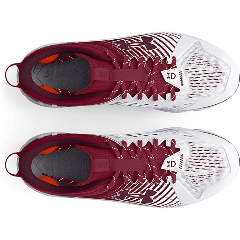Under Armour UA Baseball Cleats Cardinal FSU Yard Low MT Red Maroon Mens Size 7 Under Armour UA Baseball Cleats Cardinal FSU Yard Low MT Red  main image 4