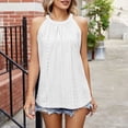 thumbnail image 4 of HADST Women's Summer Crew Neck Sleeveless Tank Tops - Breathable Shirts, Sizes M-3XL, Ideal for Everyday Wear, 4 of 5