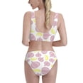 thumbnail image 5 of High Waisted Bikini Sets For Women, Cartoon Garlic Cloves Swimsuits Tummy Control, Two Pieces Bathing Suit, 5 of 8