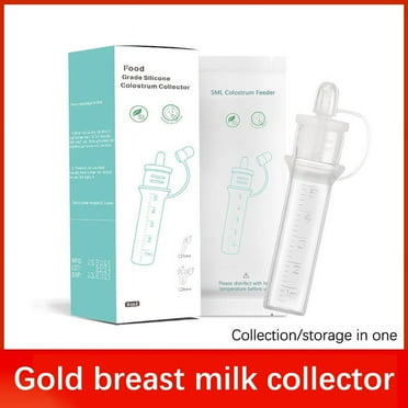 Colostrum Collector Breast Milk Collection Baby Feeding And Medicine Reusable Breastfeeding Device