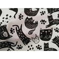 thumbnail image 4 of oneOone Cotton Cambric White Fabric Cat Sewing Craft Projects Fabric Prints By Yard 56 Inch Wide-0IU, 4 of 4