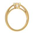 thumbnail image 2 of 0.15 Carat Cluster Prong Set Diamond Ring in 14K Yellow Gold (Ring Size 7) (SI1-SI2 Clarity), 2 of 4