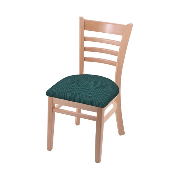 3140 18" Chair with Natural Finish and Graph Tidal Seat