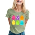 thumbnail image 1 of T-shirt Décontracté pour Femmes Polyester pour Quotidien et Toute Occasion, 1 of 4