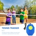 thumbnail image 3 of 1 juego de kit de entrenamiento de tenis con pelota, base de entrenamiento de tenis, herramienta de entrenamiento de tenis y accesorio de entrenamiento de tenis (estilo aleatorio)., 3 of 8