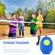 thumbnail image 3 of 1 juego de kit de entrenamiento de tenis con pelota, base de entrenamiento de tenis, herramienta de entrenamiento de tenis y accesorio de entrenamiento de tenis (estilo aleatorio)., 3 of 8