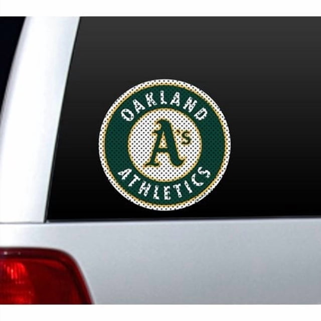 Oakland Athletics Die-Cut Window Film - Large