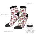 thumbnail image 6 of Pofeuu Lilies Flowers Print 30cm Socks, Adult Running Hiking Socks for Youth and Adult, 6 of 7