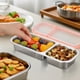 thumbnail image 5 of Recipientes Reutilizables para Refrigerios con Tapa, de Acero Inoxidable, con Dos o Dos Compartimentos., 5 of 5