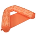 thumbnail image 2 of Big Joe Noodle Sling XL Pool Float, Peach Glow, Doubled-Sided Mesh, Quick Draining Fabric, No Inflation Needed, 2 of 7