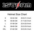 thumbnail image 2 of 1Storm Moto Modulaire Flip up Double Visière Casque Intégral Noir Mat Spoiler, 2 of 5