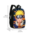 thumbnail image 2 of Stylish Anime Characters Backpack - Lightweight Double Sided School Bag for Outdoor Hiking (16 Inch), 2 of 6