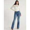 thumbnail image 4 of Sofia Jeans Women's V-Neck Mesh Pullover Sweater with Sheer Long Sleeves, Lightweight, Sizes XS-XXXL, 4 of 6