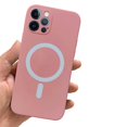 thumbnail image 1 of Magsafe Funda De Silicona Para iPhone 11 12 Mini Pro Max Ultrafina A Prueba De Golpes Protección De Cámara Suave Cubierta Trasera Casos, 1 of 4