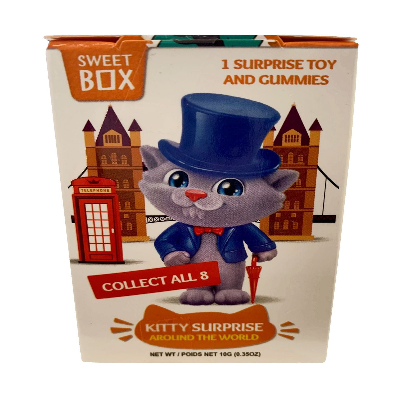Exclusive Brands Sweetbox Surprise Chaton Autour du Monde