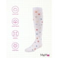thumbnail image 6 of MeMoi Polka Point Cotton Blend Knee Socks - Girls - Female, 6, White, 6 of 7