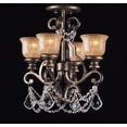 thumbnail image 2 of Crystorama Lighting - Four Light Mini Chandelier - Mini Chandelier - Norwalk -, 2 of 2