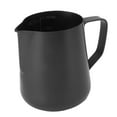 thumbnail image 2 of Jarra para espumar leche, jarra de leche humeante de café de acero inoxidable 304, taza para crema con báscula para cafetería, cocina, 350ML, 2 of 5