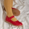thumbnail image 5 of CHUOU Mary Jane Shoes for Girls Loafers School Shoes Non Sole Dress Shoes,2T-10T, 5 of 5