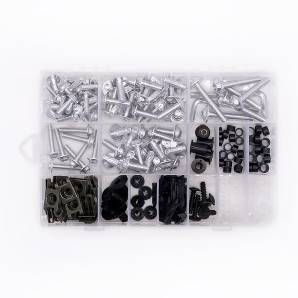 Juego de Pernos de Coche Sidaley Modificación Automotriz Reemplazo para CBR650R Plata VI018517-07