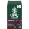 Starbucks French Roast Dark Roast Whole Bean Coffee (Pack of 10)