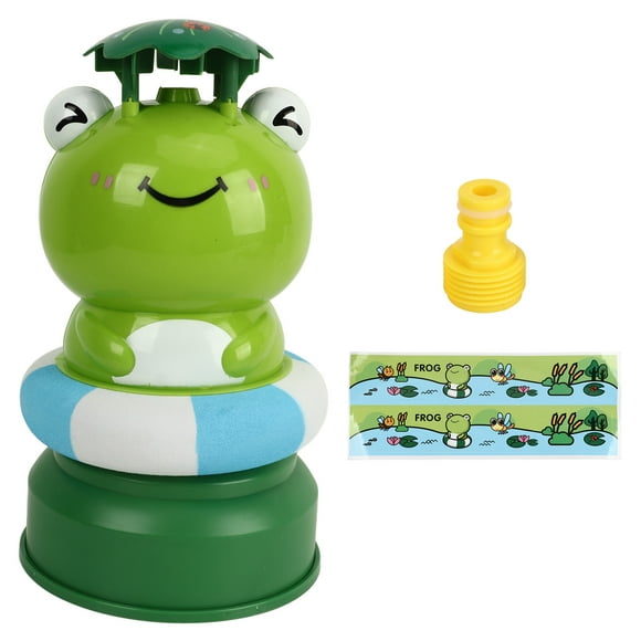 2024,Water Rocket Sprinkler Toy Outdoor Rocket Water Pressure Lift Sprinkler Toy for Kids Boys Girls Gardens Backyards Lawns Swimming Pools Beaches Frog Base Interface 1 WX2306 1