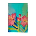 thumbnail image 1 of Betsy Drake KT233 Pink Amaryllis Kitchen Towel, 1 of 1