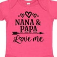 thumbnail image 4 of Inktastic Nana Papa Love Me Grandchild Boys or Girls Baby Bodysuit, 4 of 5
