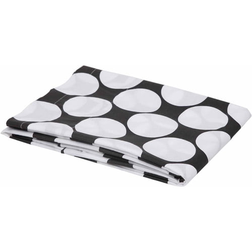 Bacati - Dots/Pin Stripes Large Dots Fitted Crib Sheet 100% Cotton Percale,  Available in Multiple Colors