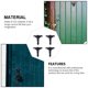 thumbnail image 3 of 4pcs T Strap Obturador Bisagra Bisagra Barn Straps Puerta Durable Puerta de Madera Bisagras, 3 of 6